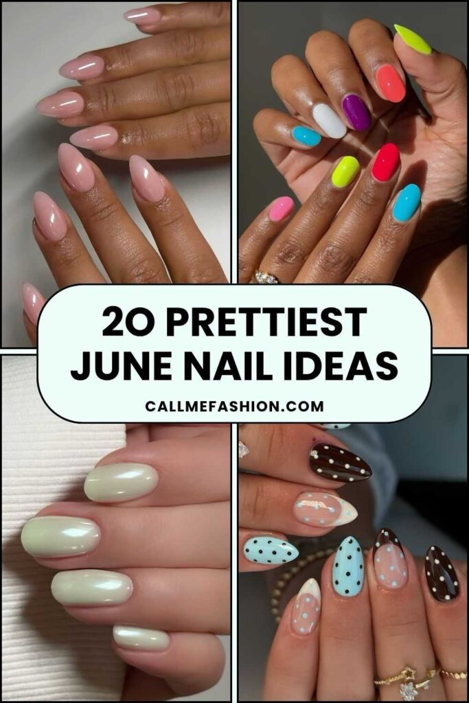 June nail ideas Pinterest