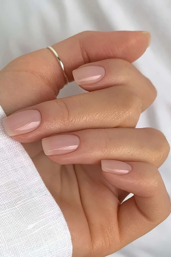 Short natural nails