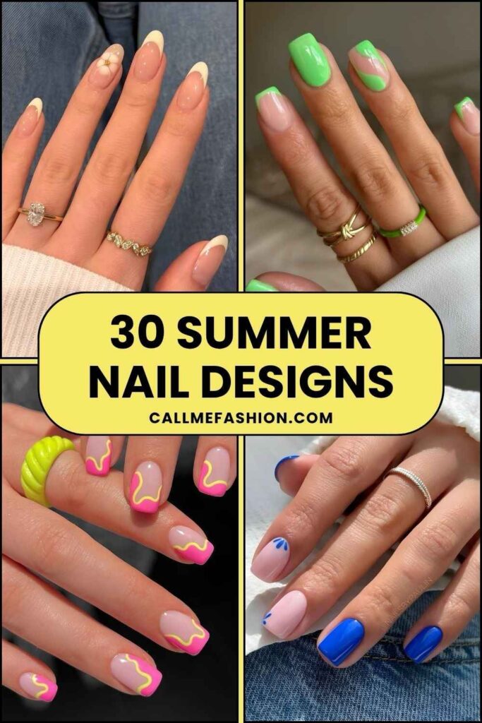 Summer nails Pinterest