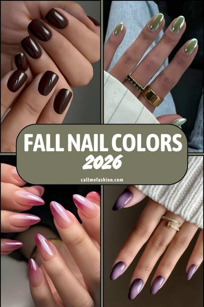 Fall nail colors Pinterest