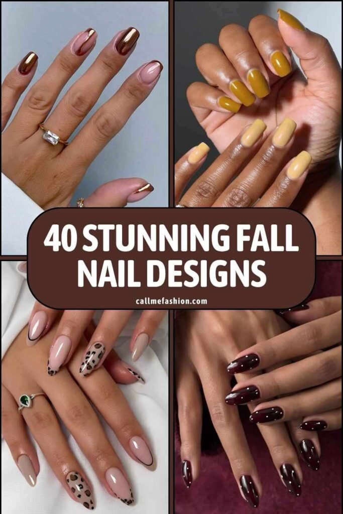 Fall nails Pinterest