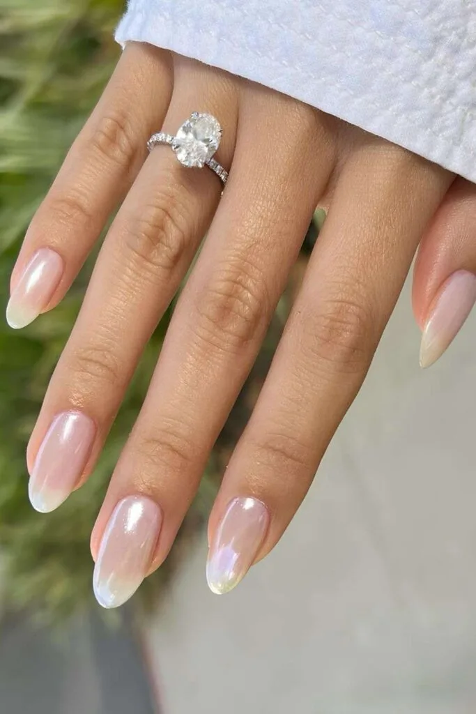 Glazed donut nails