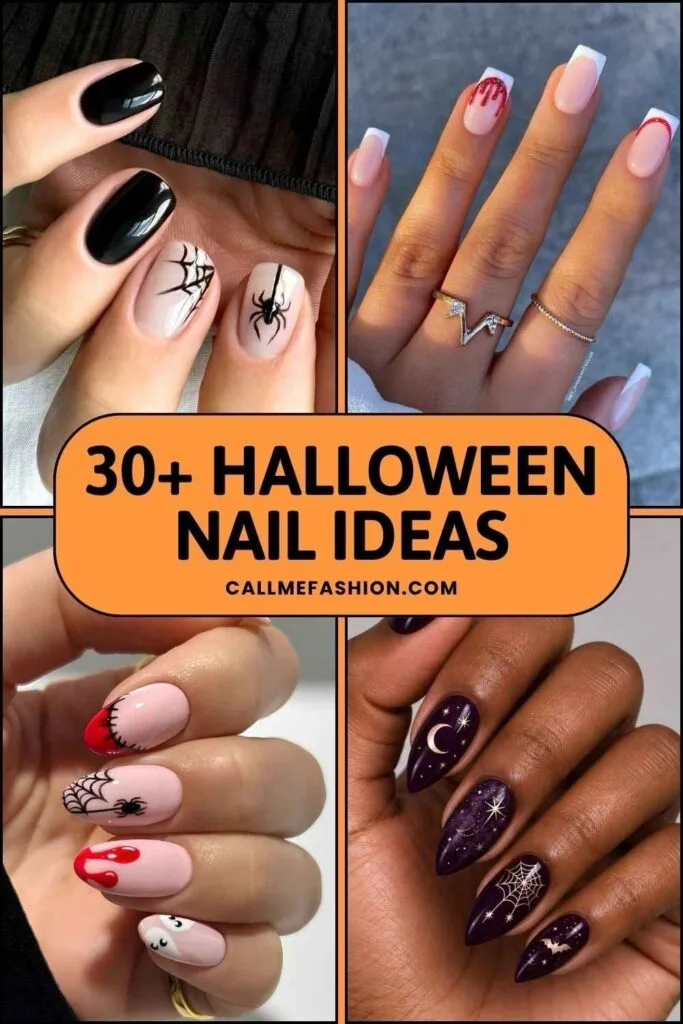 Halloween nails Pinterest