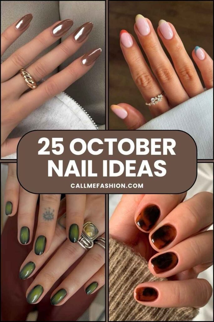 October nails Pinterest